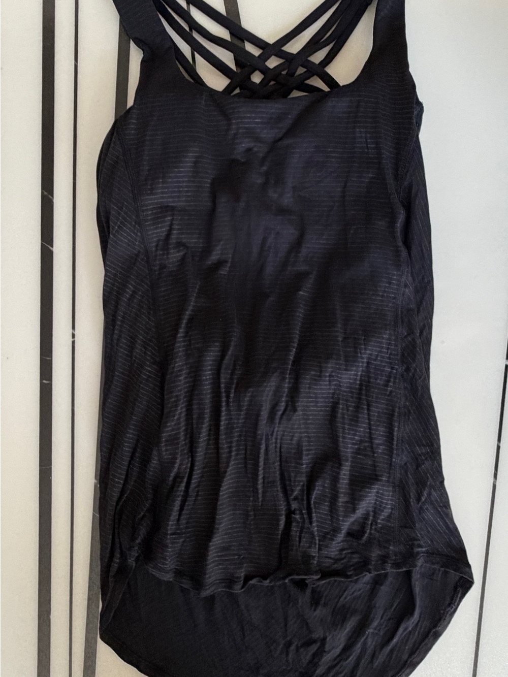 Lululemon tank top with built in bra.